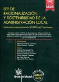 ley de racionalizacion y sostenibilidad de la administracion local estudio sobre la aplicacion de la ley 27/2013 de 27 de diciembre-9788490537404 ley de racionalizacion y sostenibilidad de la administracion local estudio sobre la aplicacion de la ley 27/2013 de 27 de diciembre-9788490537404