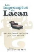 les impromptus de lacan-jean allouch-9782755500714 les impromptus de lacan-jean allouch-9782755500714