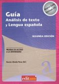 guía análisis de texto y lengua española (2ª edición, incluye cd) (guias pau)-ramon almela perez-9788415463214 guía análisis de texto y lengua española (2ª edición, incluye cd) (guias pau)-ramon almela perez-9788415463214