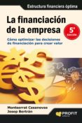 la financiacion de la empresa-montserrat casanovas-josep bertran-9788415735014 la financiacion de la empresa-montserrat casanovas-josep bertran-9788415735014