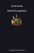 poesia de la experiencia-araceli iravedra-9788475226514 poesia de la experiencia-araceli iravedra-9788475226514