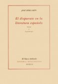 el disparate en la literatura española-jose bergamin-9788484722014 el disparate en la literatura española-jose bergamin-9788484722014
