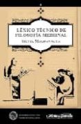 lexico tecnico de filosofia medieval-silvia magnavacca-9788495294814 lexico tecnico de filosofia medieval-silvia magnavacca-9788495294814