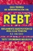 guia tecnica de interpretacion del rebt: test y problemas resuelt os (reglamento electronico para baja tension)-emilio carrasco sanchez-9788495447814 guia tecnica de interpretacion del rebt: test y problemas resuelt os (reglamento electronico para baja tension)-emilio carrasco sanchez-9788495447814