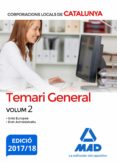 corporacions locals de catalunya: temari general volum 2-9788414211724 corporacions locals de catalunya: temari general volum 2-9788414211724