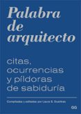 palabra de arquitecto (ebook)-9788425228124 palabra de arquitecto (ebook)-9788425228124