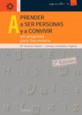 aprender a ser personas y a convivir: un programa para secundaria-maria victoria trianes torres-carmen fernandez-figares-9788433015624 aprender a ser personas y a convivir: un programa para secundaria-maria victoria trianes torres-carmen fernandez-figares-9788433015624
