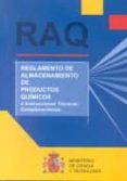 raq: reglamento de almacenamiento de productos quimicos e instruc ciones tecnicas complementarias-9788474749724 raq: reglamento de almacenamiento de productos quimicos e instruc ciones tecnicas complementarias-9788474749724