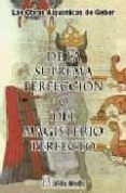 de la suprema perfeccion o del magisterio perfecto-9788479103224 de la suprema perfeccion o del magisterio perfecto-9788479103224
