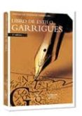 libro estilo garrigues (2ª ed.)-9788483550724 libro estilo garrigues (2ª ed.)-9788483550724