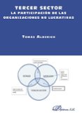 tercer sector. la participación de las organizaciones no lucrativ as-tomas alberich nistal-9788491485124 tercer sector. la participación de las organizaciones no lucrativ as-tomas alberich nistal-9788491485124