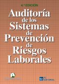 auditoria de los sistemas de prevencion de relaciones laborales ( 4ª ed)-9788492735624 auditoria de los sistemas de prevencion de relaciones laborales ( 4ª ed)-9788492735624