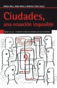 ciudades, una ecuacion imposible-mireia belil-9788498884524 ciudades, una ecuacion imposible-mireia belil-9788498884524