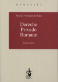 derecho privado romano-antonio fernandez de bujan-9788498902624 derecho privado romano-antonio fernandez de bujan-9788498902624