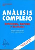 analisis complejo: definiciones teoria y resultados-mariola gomez lopez-9788415214434 analisis complejo: definiciones teoria y resultados-mariola gomez lopez-9788415214434