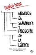 ensayos de semántica y filosofía de la lógica-gottlob frege-9788430957934 ensayos de semántica y filosofía de la lógica-gottlob frege-9788430957934