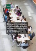 tecnicas de investigacion social aplicadas al analisis de los problemas sociales (ebook)-9788436269734 tecnicas de investigacion social aplicadas al analisis de los problemas sociales (ebook)-9788436269734