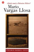 quien mato a palomino molero-mario vargas llosa-9788466321334 quien mato a palomino molero-mario vargas llosa-9788466321334