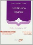 constitución española.texto íntegro y test. colección legislativa cep-9788468132334 constitución española.texto íntegro y test. colección legislativa cep-9788468132334