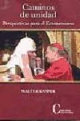 caminos de unidad: perspectivas para el ecumenismo-kasper walter-9788470575334 caminos de unidad: perspectivas para el ecumenismo-kasper walter-9788470575334