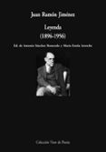 leyenda (1896-1956)-juan ramon jimenez-9788475227634 leyenda (1896-1956)-juan ramon jimenez-9788475227634