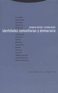 identidades comunitarias y democracia-9788481644234 identidades comunitarias y democracia-9788481644234