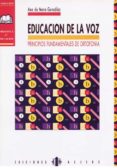 educacion de la voz: principios fundamentales de ortofonia-9788487767234 educacion de la voz: principios fundamentales de ortofonia-9788487767234
