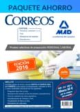 paquete ahorro personal laboral correos (incluye temarios 1 y 2, test, simulacros de examen, psicotécnico y acceso a campus oro)-9788490936634 paquete ahorro personal laboral correos (incluye temarios 1 y 2, test, simulacros de examen, psicotécnico y acceso a campus oro)-9788490936634