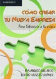 como crear tu nueva empresa-eva asensio del arco-9788497326834 como crear tu nueva empresa-eva asensio del arco-9788497326834