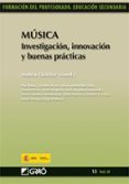 musica: investigacion innovacion y buenas practicas. formacion de l profesorado.-andrea giraldez-9788499800134 musica: investigacion innovacion y buenas practicas. formacion de l profesorado.-andrea giraldez-9788499800134