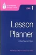 FOUNDATION READERS 1-LESSON PLANNER-1160159-otro-formato