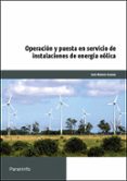 operación y puesta en servicio de instalaciones de energía eólica-luis romero lozano-9788428381444 operación y puesta en servicio de instalaciones de energía eólica-luis romero lozano-9788428381444