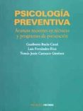 psicologia preventiva: avances recientes en tecnicas y programas de prevencion-gualberto buela-casal-luis fernandez-rios-9788436810844 psicologia preventiva: avances recientes en tecnicas y programas de prevencion-gualberto buela-casal-luis fernandez-rios-9788436810844