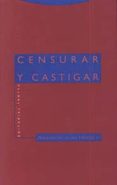 censurar y castigar-andrew von hirsch-9788481642544 censurar y castigar-andrew von hirsch-9788481642544