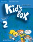 kid s box 2 for spanish speakers activity book with cd-rom and language portfolio 2nd edition-9788483239544 kid s box 2 for spanish speakers activity book with cd-rom and language portfolio 2nd edition-9788483239544