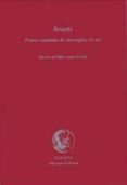 avanti: poetas españoles de entresiglos xx-xxi-pablo luque pinilla-9788485815944 avanti: poetas españoles de entresiglos xx-xxi-pablo luque pinilla-9788485815944