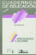 aprendiendo a escribir-anna teberosky-9788485840144 aprendiendo a escribir-anna teberosky-9788485840144