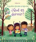 ¿que es dormir?-katie daynes-9781474952354 ¿que es dormir?-katie daynes-9781474952354