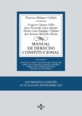 Descargar ebooks descargar MANUAL DE DERECHO CONSTITUCIONAL de FRANCISCO BALAGUER CALLEJON