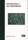 introduccion a las matematicas-maria machin moreno-9788445425954 introduccion a las matematicas-maria machin moreno-9788445425954