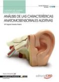 cuaderno del alumno analisis de las caracteristicas anatomosensor iales auditivas. cualificaciones profesionales-9788468144054 cuaderno del alumno analisis de las caracteristicas anatomosensor iales auditivas. cualificaciones profesionales-9788468144054