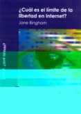 ¿ cual es el limite de la libertad en internet ?-jane bingham-9788471125354 ¿ cual es el limite de la libertad en internet ?-jane bingham-9788471125354
