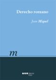 derecho romano-joan miquel-9788491231554 derecho romano-joan miquel-9788491231554