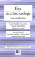 etica de la bio tecnologia: una introduccion-9788498366754 etica de la bio tecnologia: una introduccion-9788498366754