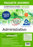 paquete ahorro administrativo de corporaciones locales. incluye temario general vol. 1 y 2; test del temario general; simulacros de examen; supuestos practicos y acceso gratis a campus oro-9788414206164 paquete ahorro administrativo de corporaciones locales. incluye temario general vol. 1 y 2; test del temario general; simulacros de examen; supuestos practicos y acceso gratis a campus oro-9788414206164