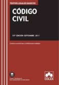 codigo civil: texto legal basico con concordancias y modificaciones resaltados (15ª ed.)-9788417135164 codigo civil: texto legal basico con concordancias y modificaciones resaltados (15ª ed.)-9788417135164