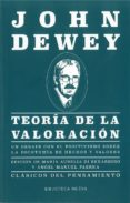 teoría de la valoración-john dewey-9788417408664 teoría de la valoración-john dewey-9788417408664