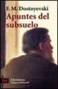 apuntes del subsuelo-fiodor dostoievski-9788420637464 apuntes del subsuelo-fiodor dostoievski-9788420637464