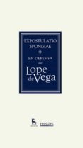 expostulatio-felix lope de vega carpio-felix lope de vega y carpio-9788424928964 expostulatio-felix lope de vega carpio-felix lope de vega y carpio-9788424928964