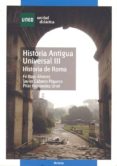 historia antigua universal iii: historia de roma (unidad didactic a 44102ud03a01)-pilar fernandez uriel-javier cabrero piquero-9788436255164 historia antigua universal iii: historia de roma (unidad didactic a 44102ud03a01)-pilar fernandez uriel-javier cabrero piquero-9788436255164